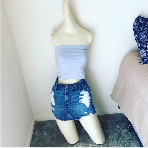 Hollister Denim Skirt - Picture 1 of 5
